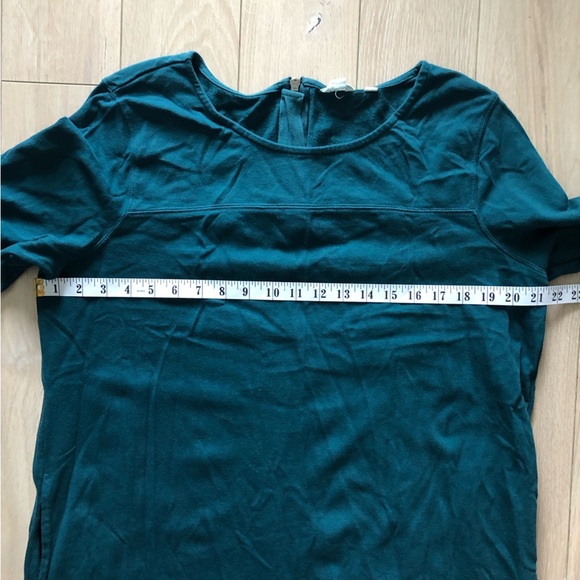 Fat Face Emerald Cotton Long Sleeve Dress Size L - Picture 4 of 12